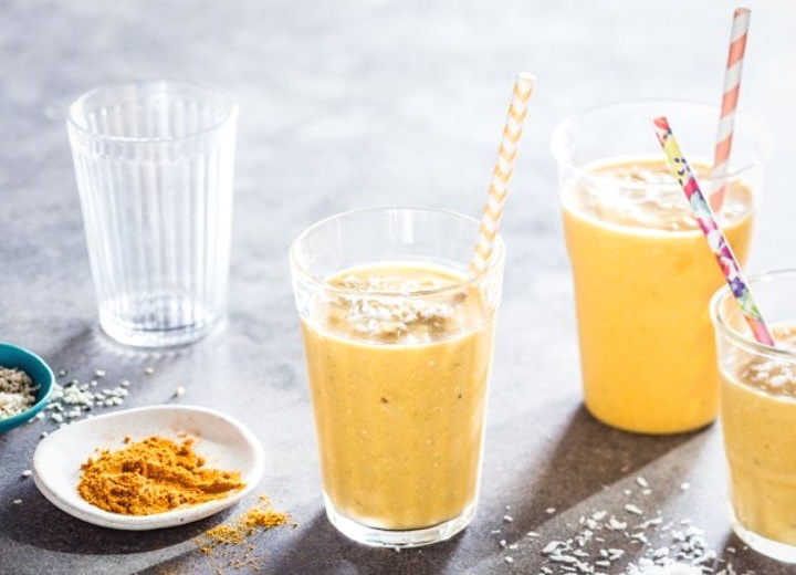 Golden tropical smoothie recipe