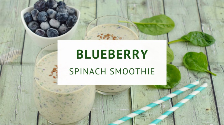 Blueberry spinach smoothie recipe