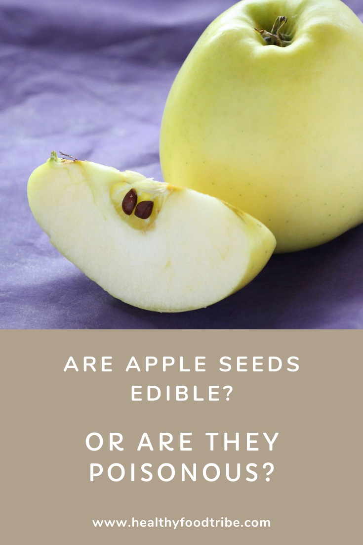 Are apple seeds edible?