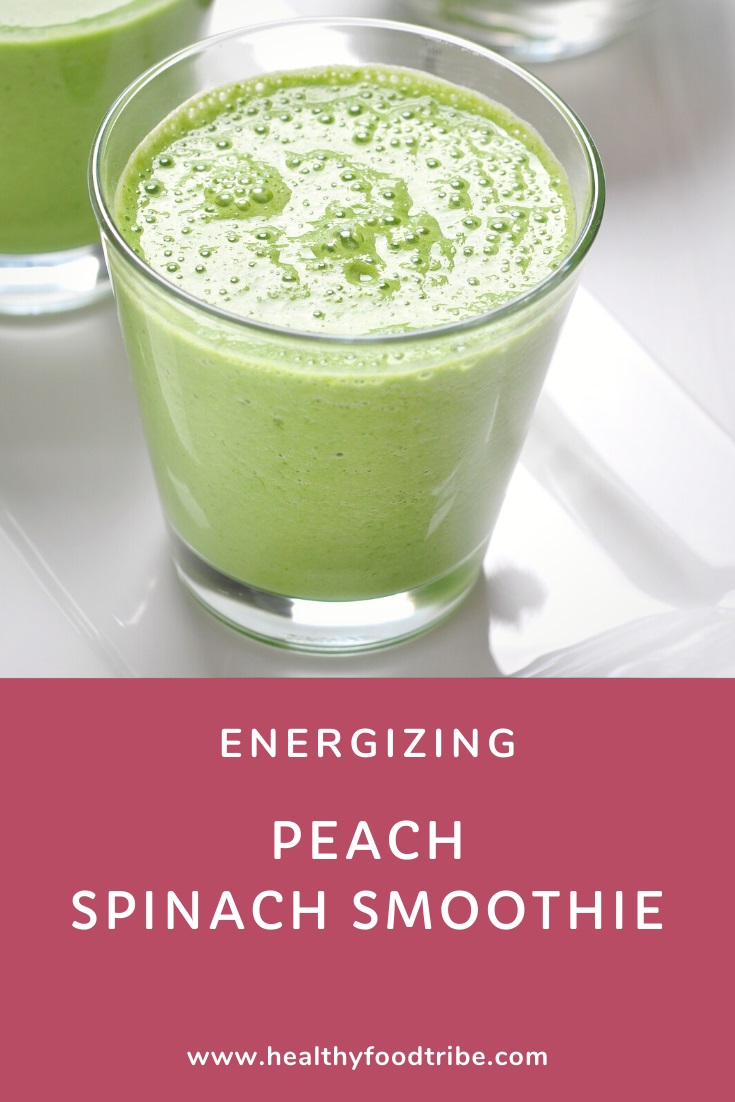 Peach spinach smoothie recipe