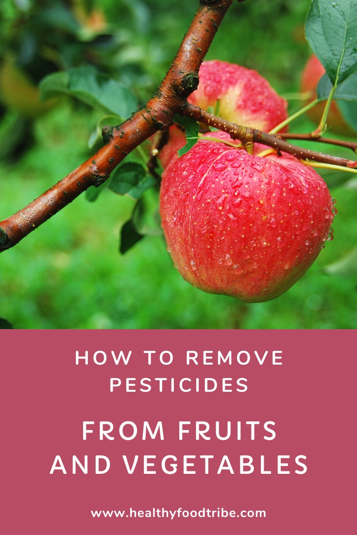 How to remove pesticides from produce