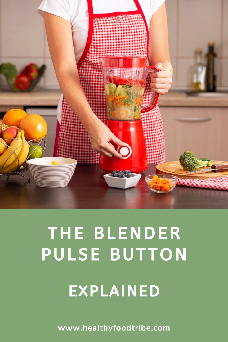 Blender pulse button explained