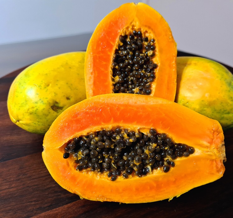 Ripe papaya