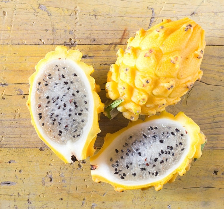 Yellow dragon fruit