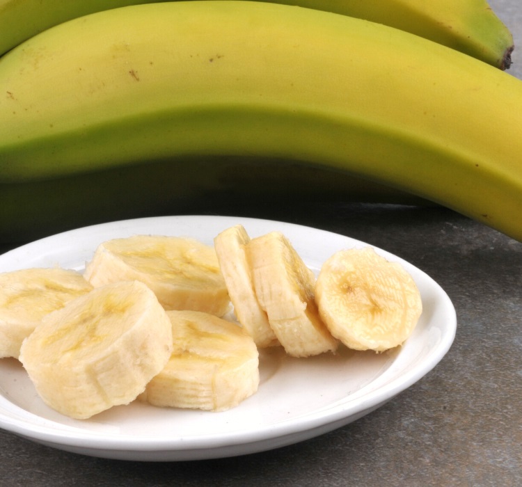 Banana slices