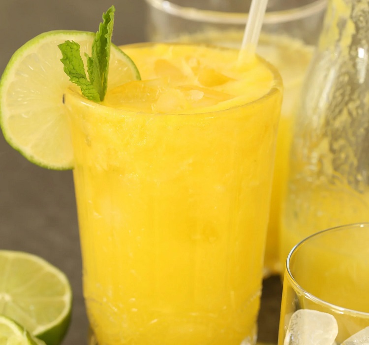 Pineapple ginger juice