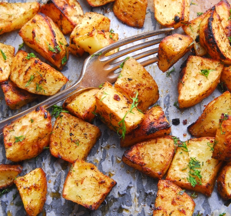 Roasted potatoes