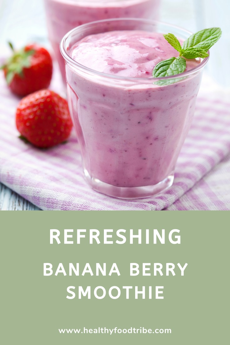 Banana berry smoothie recipe