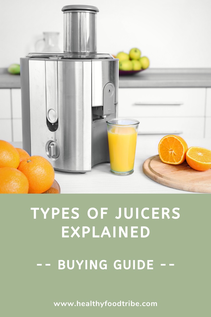 Types of juicers explained (buying guide)