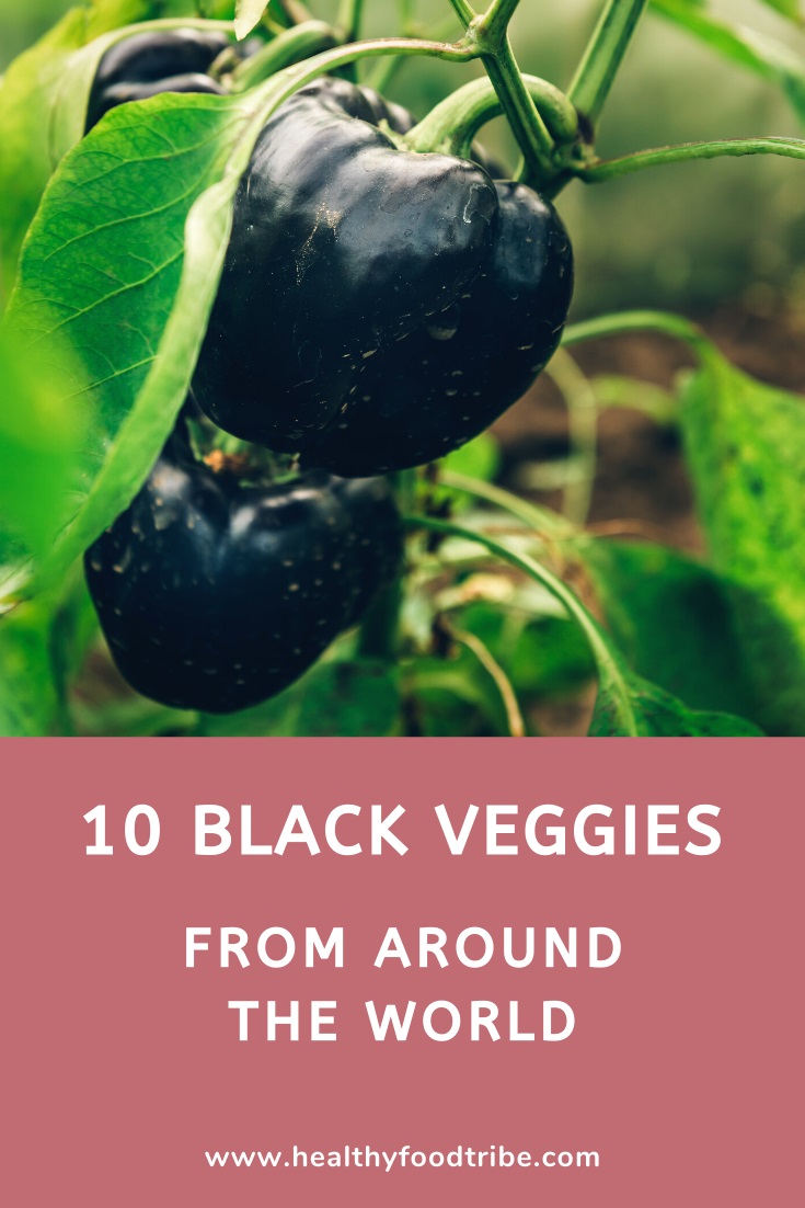 10 Black veggies from around the world