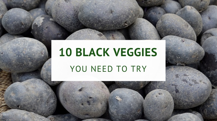 Black vegetables