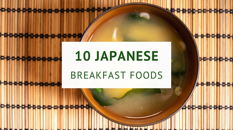 Japanese breakfast foods