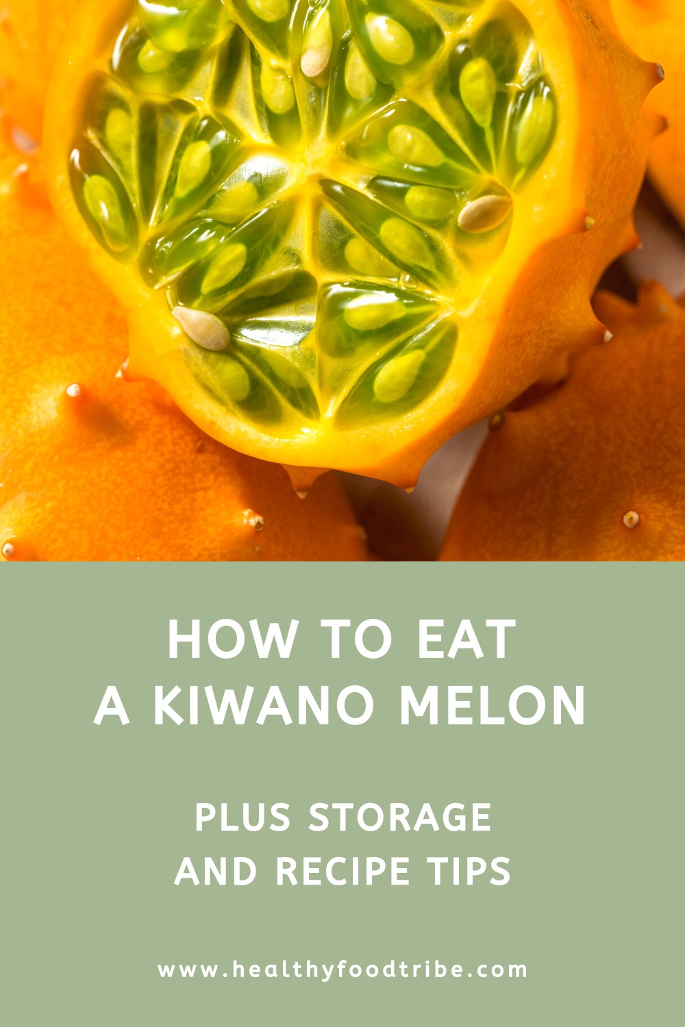 How to eat a kiwano melon (plus storage and recipe tips)