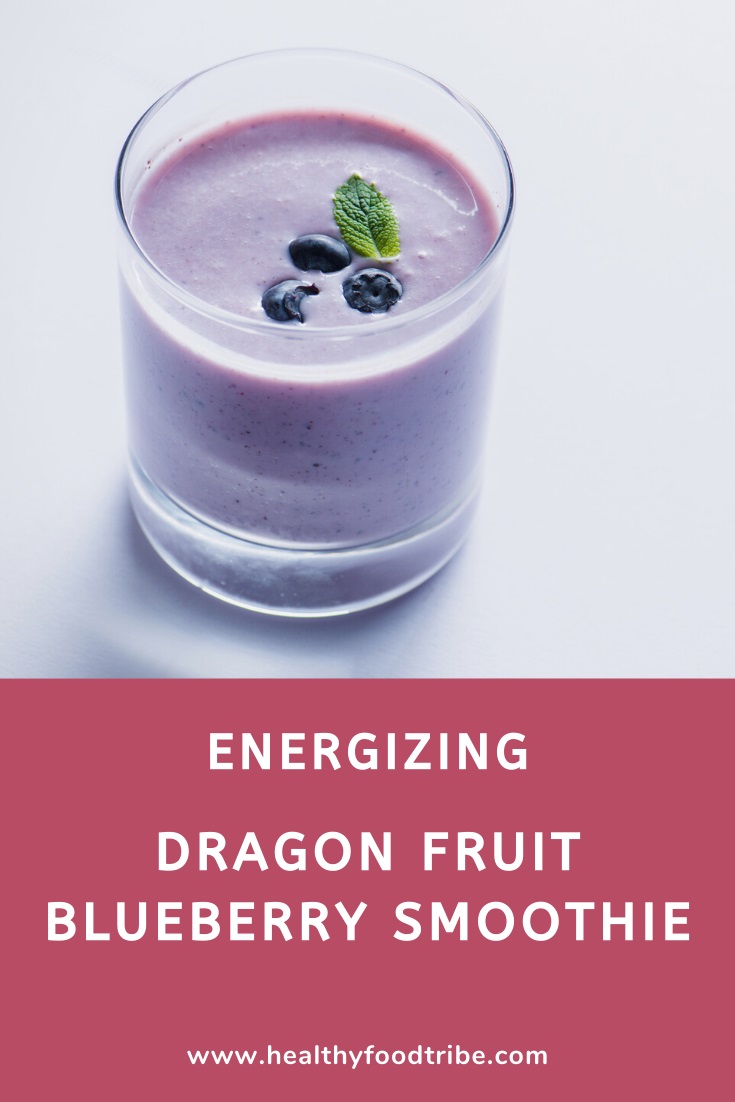 Dragon fruit blueberry smoothie recipe