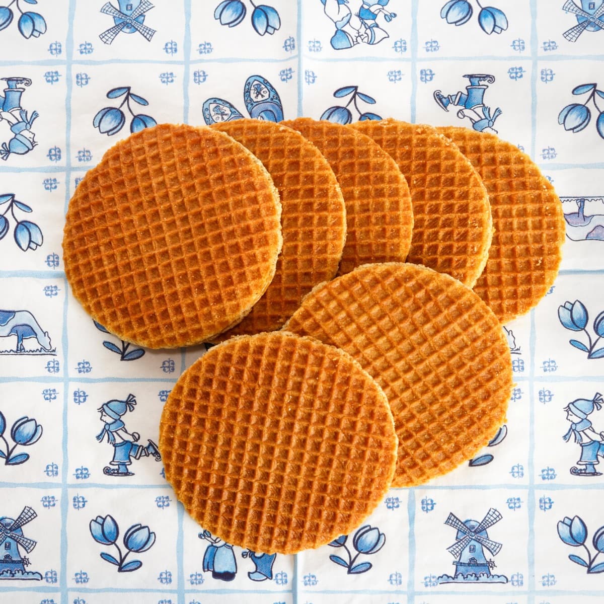 Authentic Dutch stroopwafels