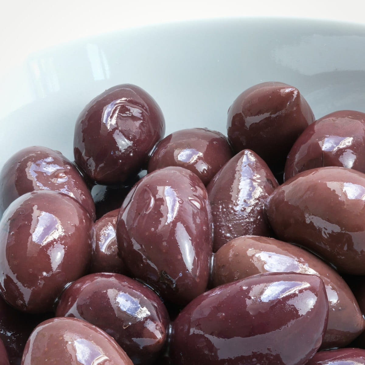Kalamata olives in a bowl