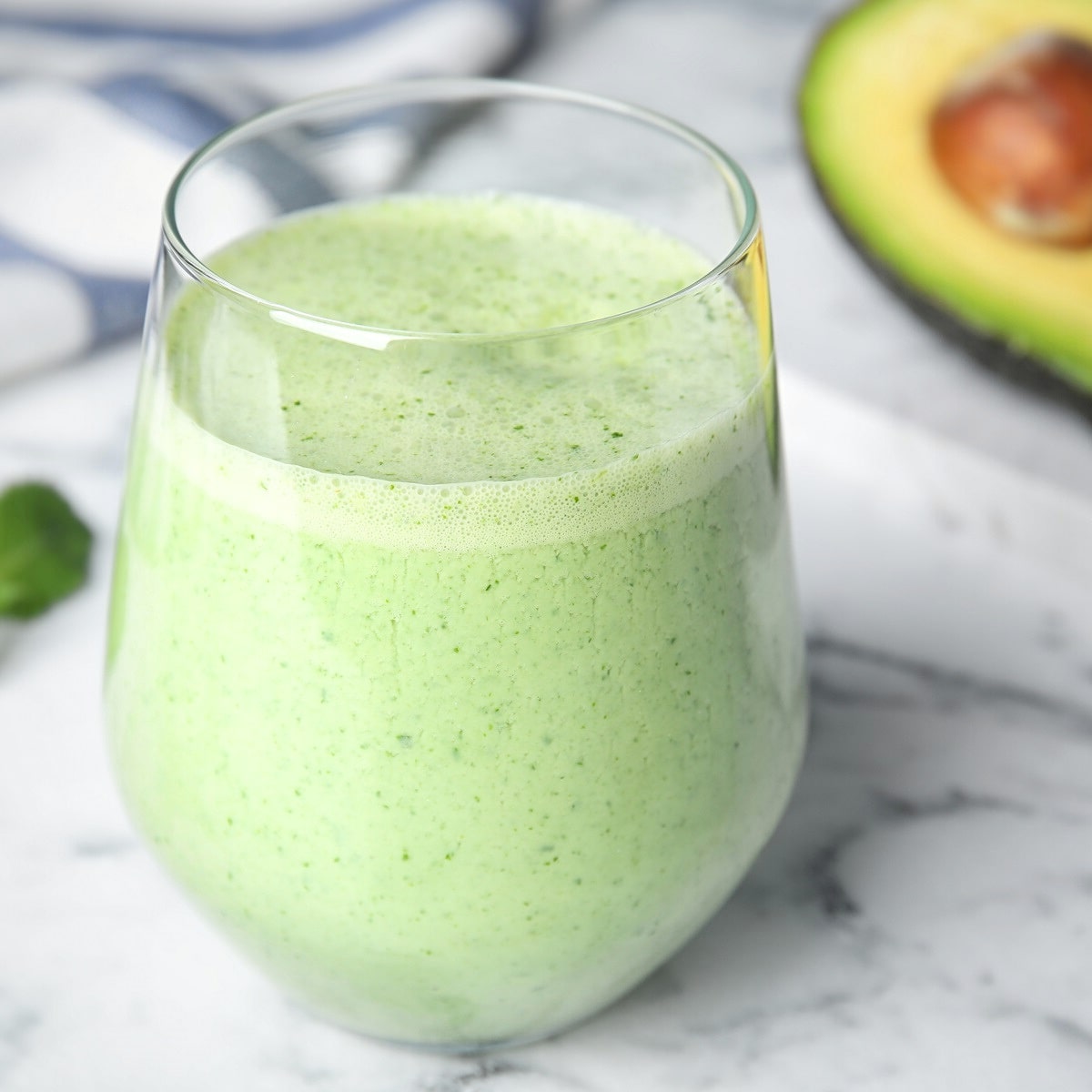 Kiwano fruit tropical smoothie