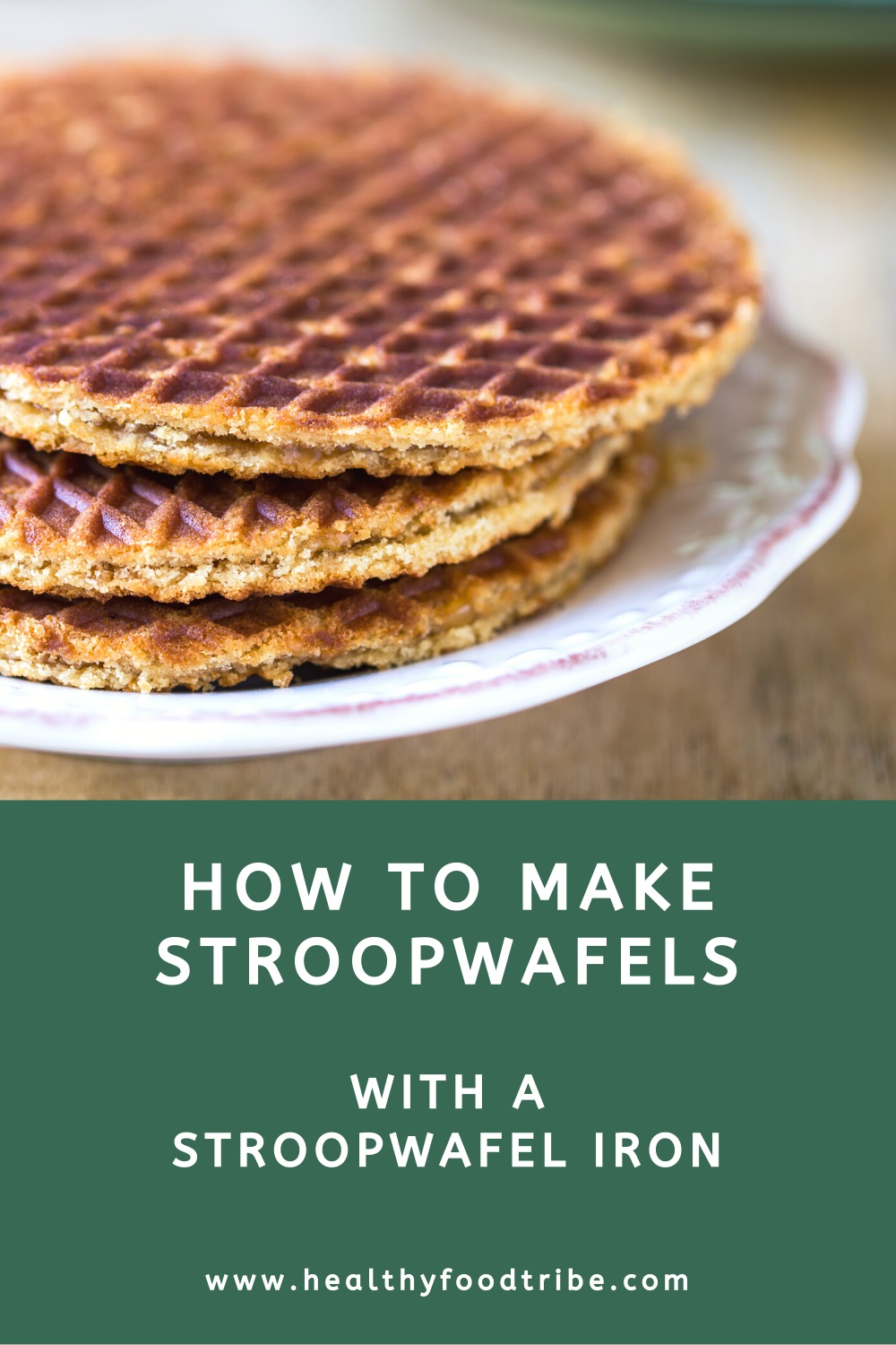 How to make stroopwafels with a stroopwafel iron