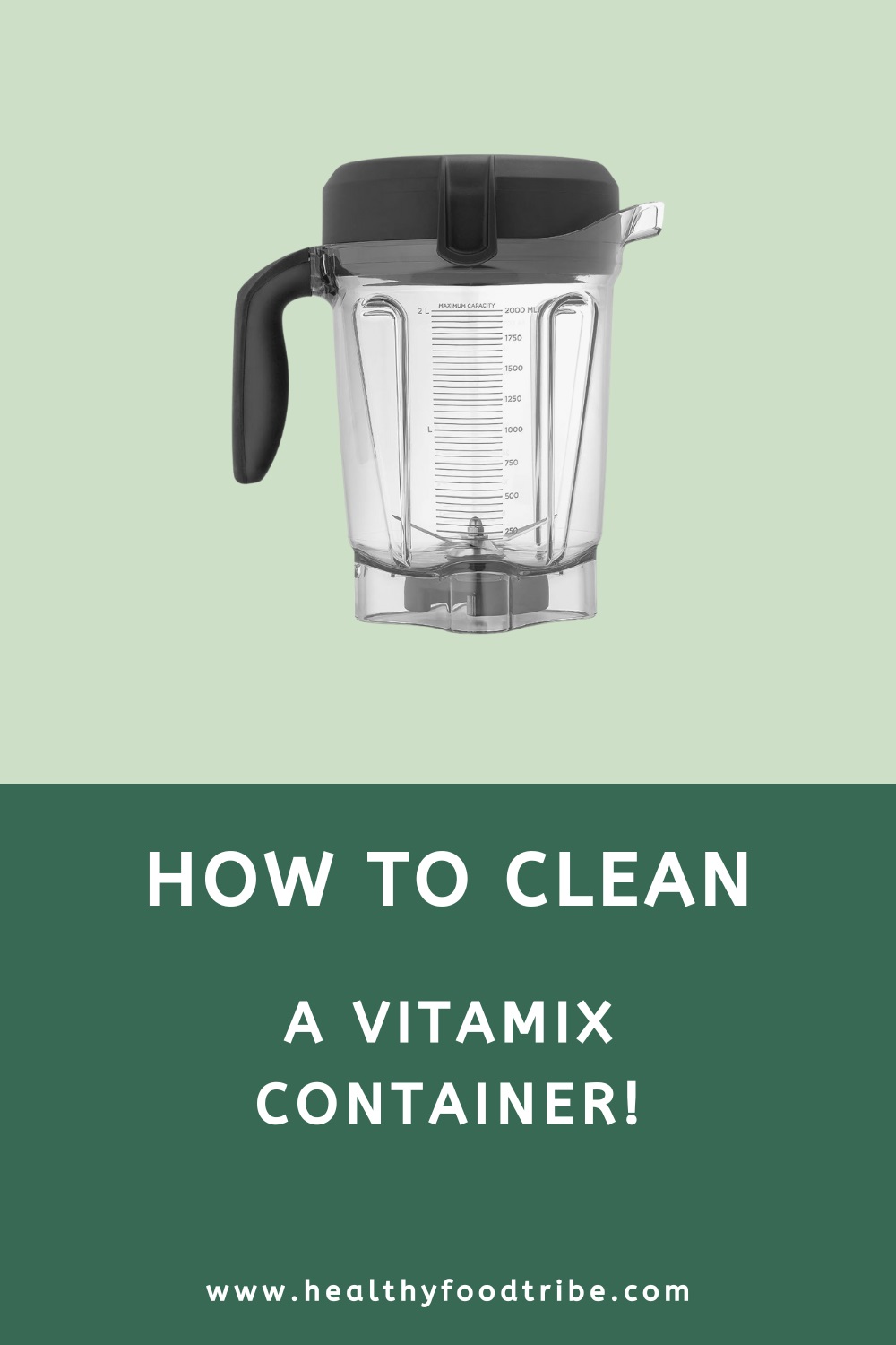 How to clean a Vitamix container (quick guide)