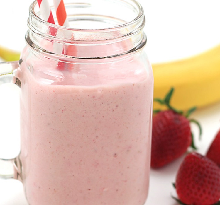 Strawberry Banana Yogurt Smoothie