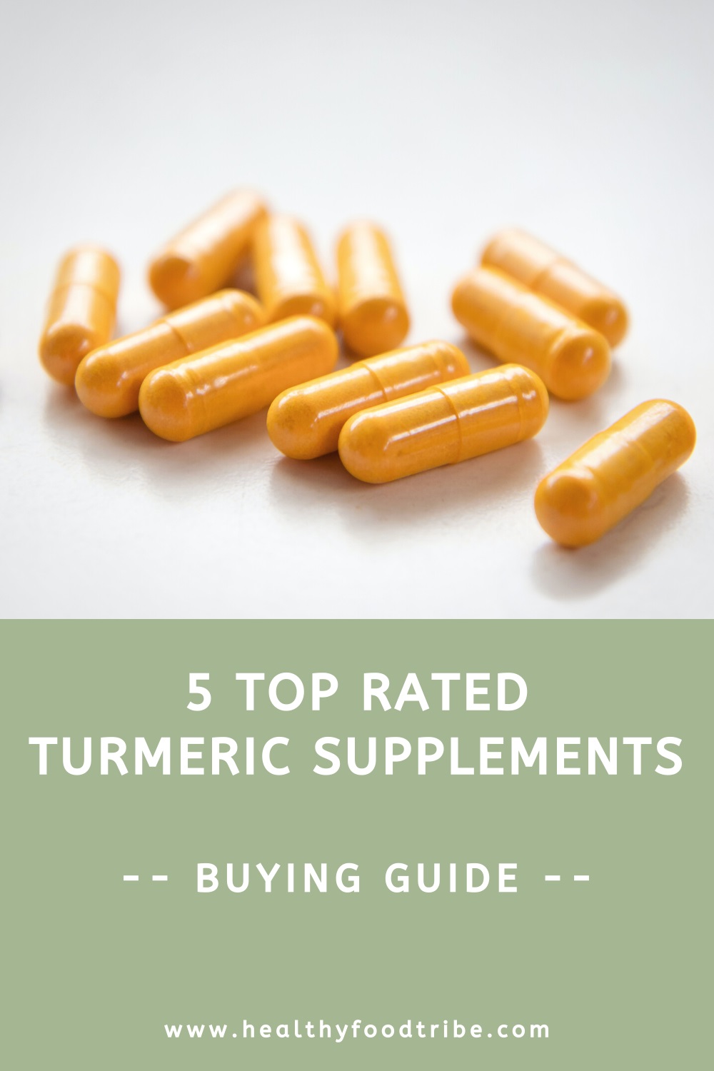 5 Top rated turmeric supplements