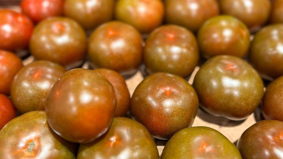 Brown vegetables