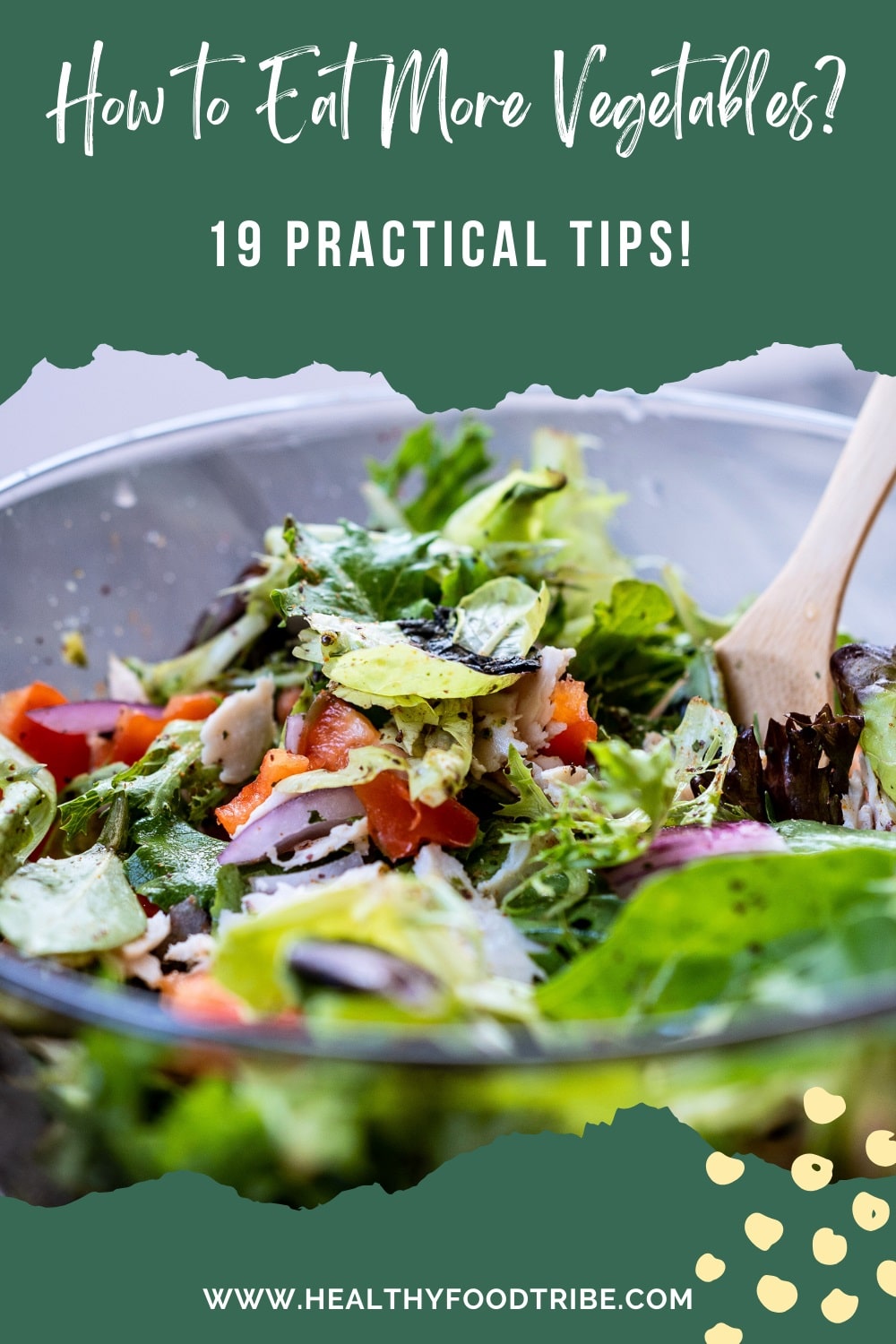 How to eat more vegetables?